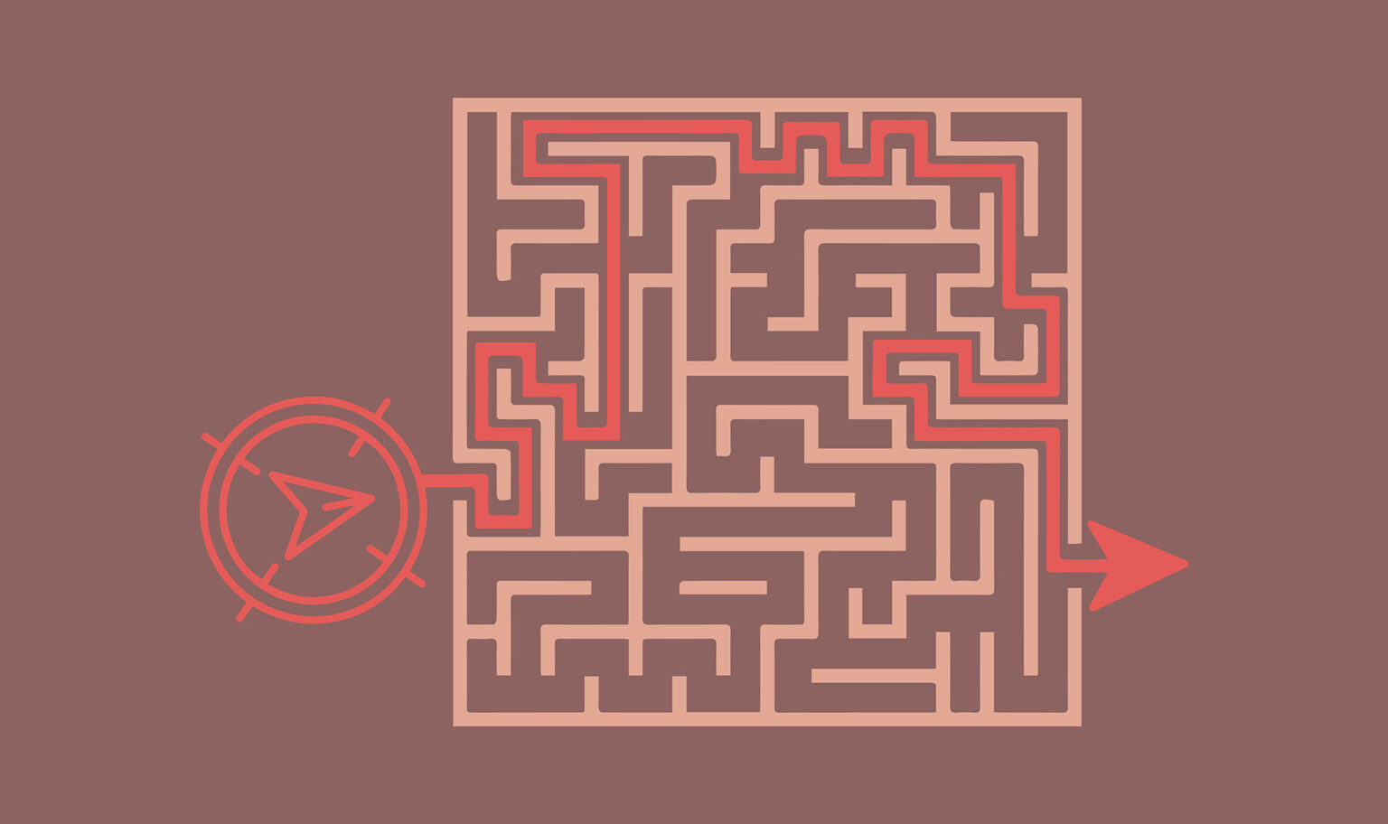 current-location-in-maze-background